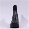 Marco Moreo Liege Stretch Cuff Wedgeboot - Black Leather